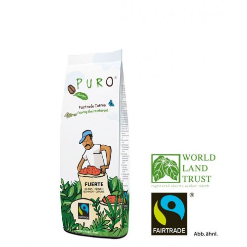 Puro Fairtrade Fuerte - Bean 250 g