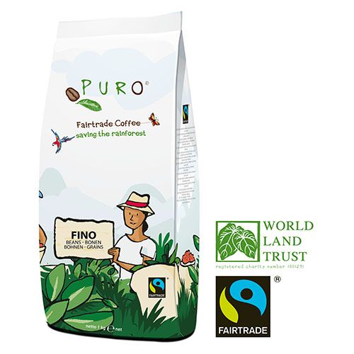 Puro Fairtrade FINO - Bean 1000 g