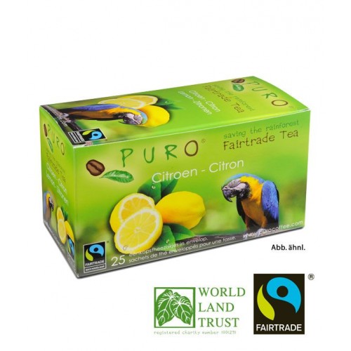Puro Fairtrade Tea - Lemon