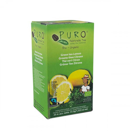 Puro Fairtrade Bio Tee - Zitrone