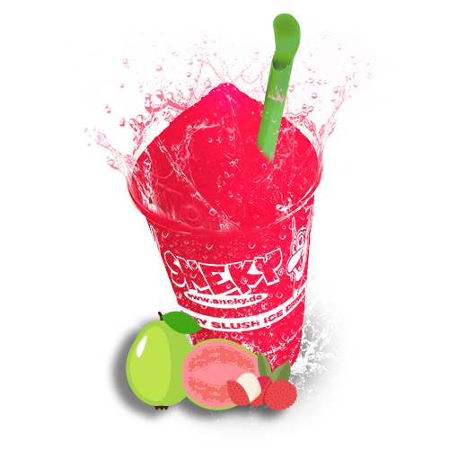 Sneky Slush Eis Sirup - Guave Litschi Sneky Slush Eis Sirup - Guave Litschi